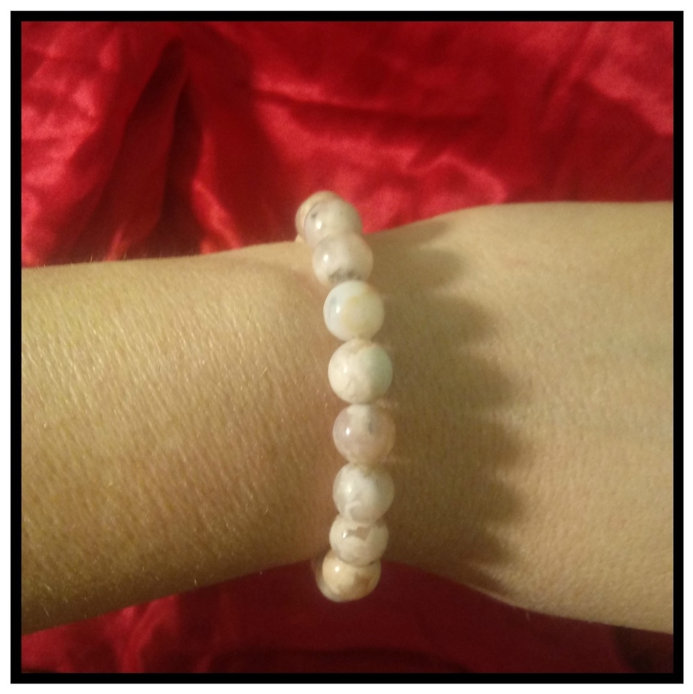 Peach blossom agate